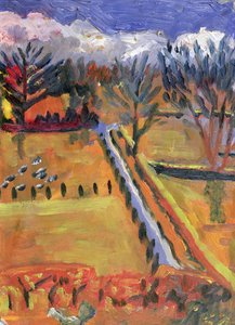 Strada Blu, Hereford, 1998 da Robert Hobhouse